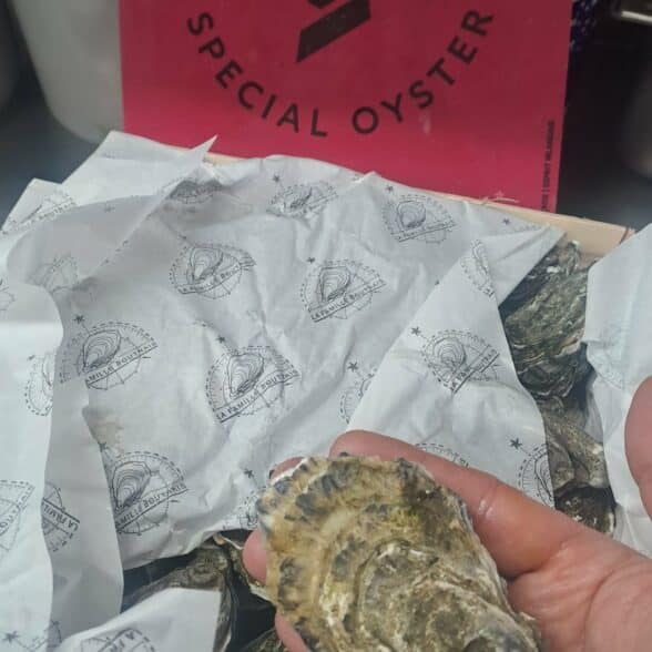 Huîtres sentinelle n°3 gratinées